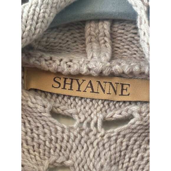 Shyanne Womens Solid Open Knit Duster Cardigan NWT Size M - Picture 4 of 11
